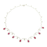 Ruby & Diamond Necklace