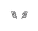 White Diamond Earrings