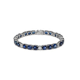 Sapphire & Diamond Bracelet