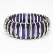 White Diamond with Titanium Bangle - K.S. Sze & Sons