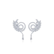 White Diamond Earrings - K.S. Sze & Sons