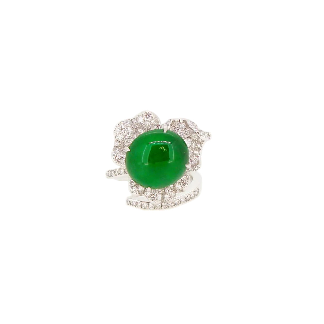Set of Jade & Diamond - K.S. Sze & Sons