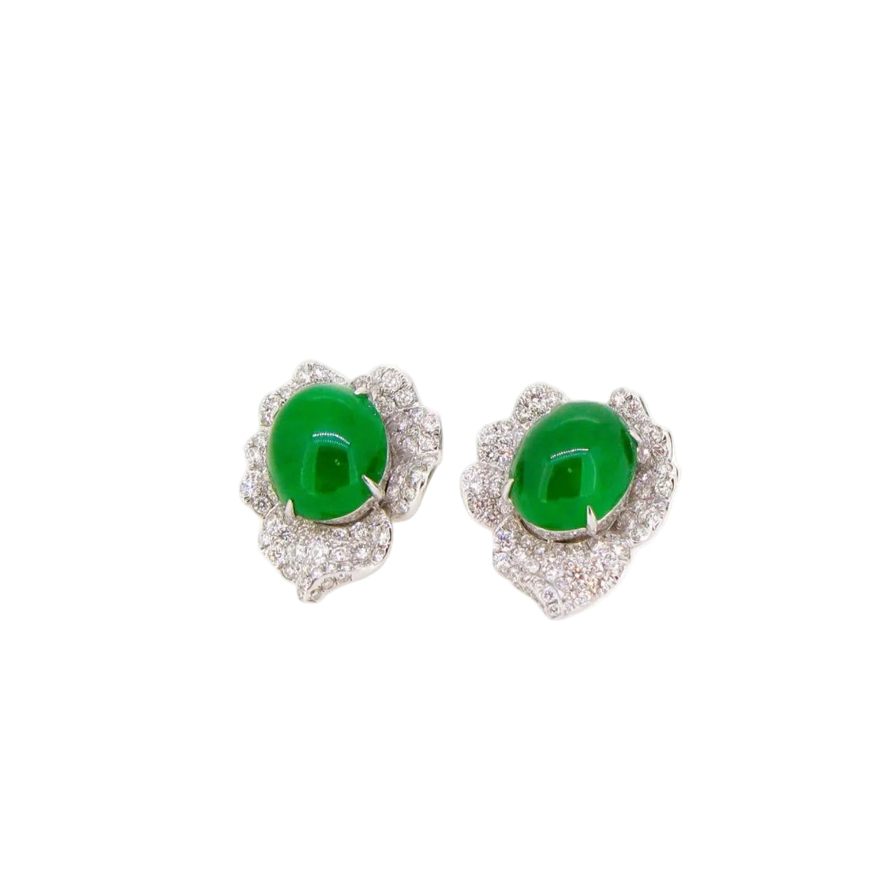 Set of Jade & Diamond - K.S. Sze & Sons