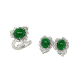 Set of Jade & Diamond