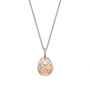FABERGE Brushed Egg Pendant - K.S. Sze & Sons