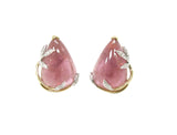 Tourmaline & Diamond Earrings