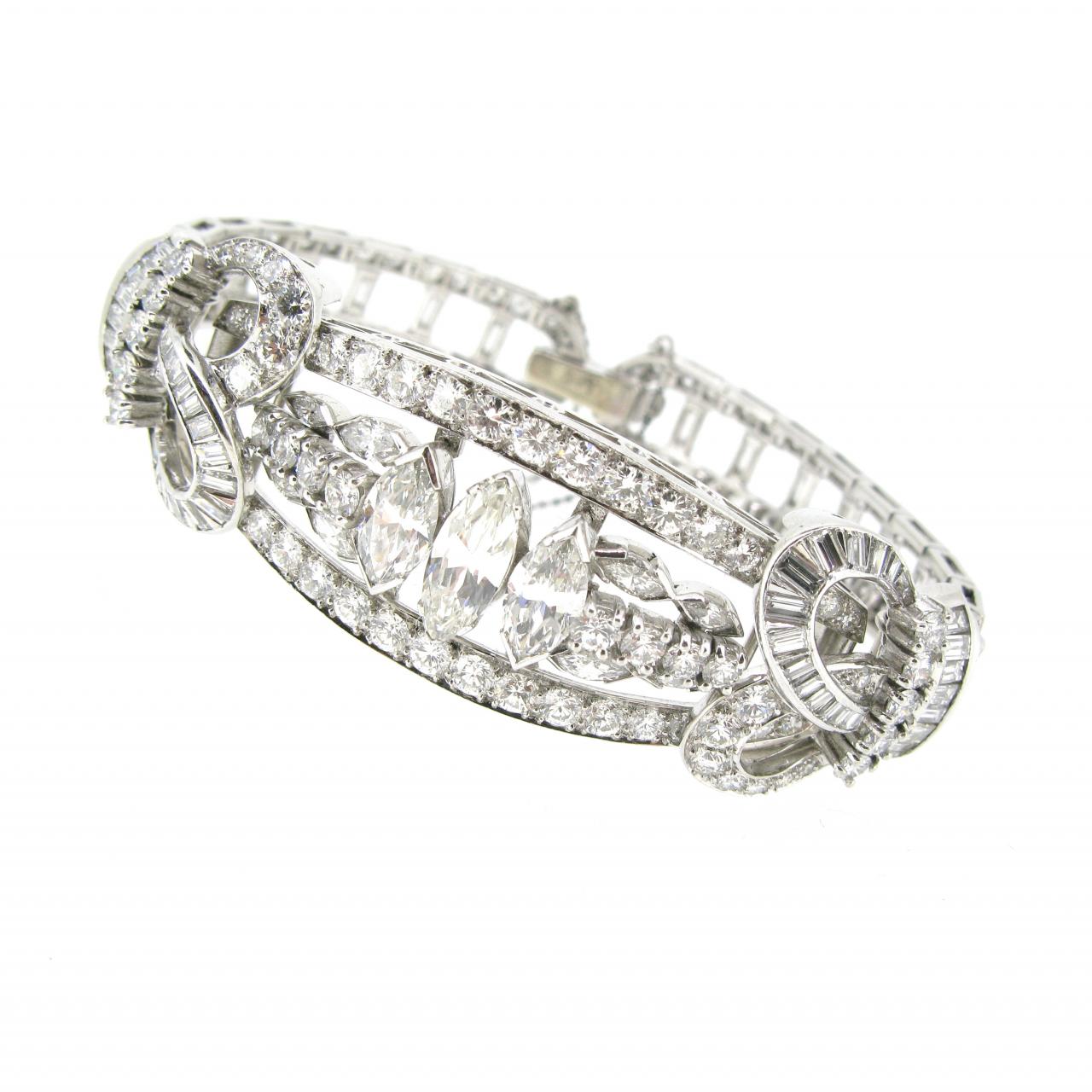 White Diamond Bracelet - K.S. Sze & Sons