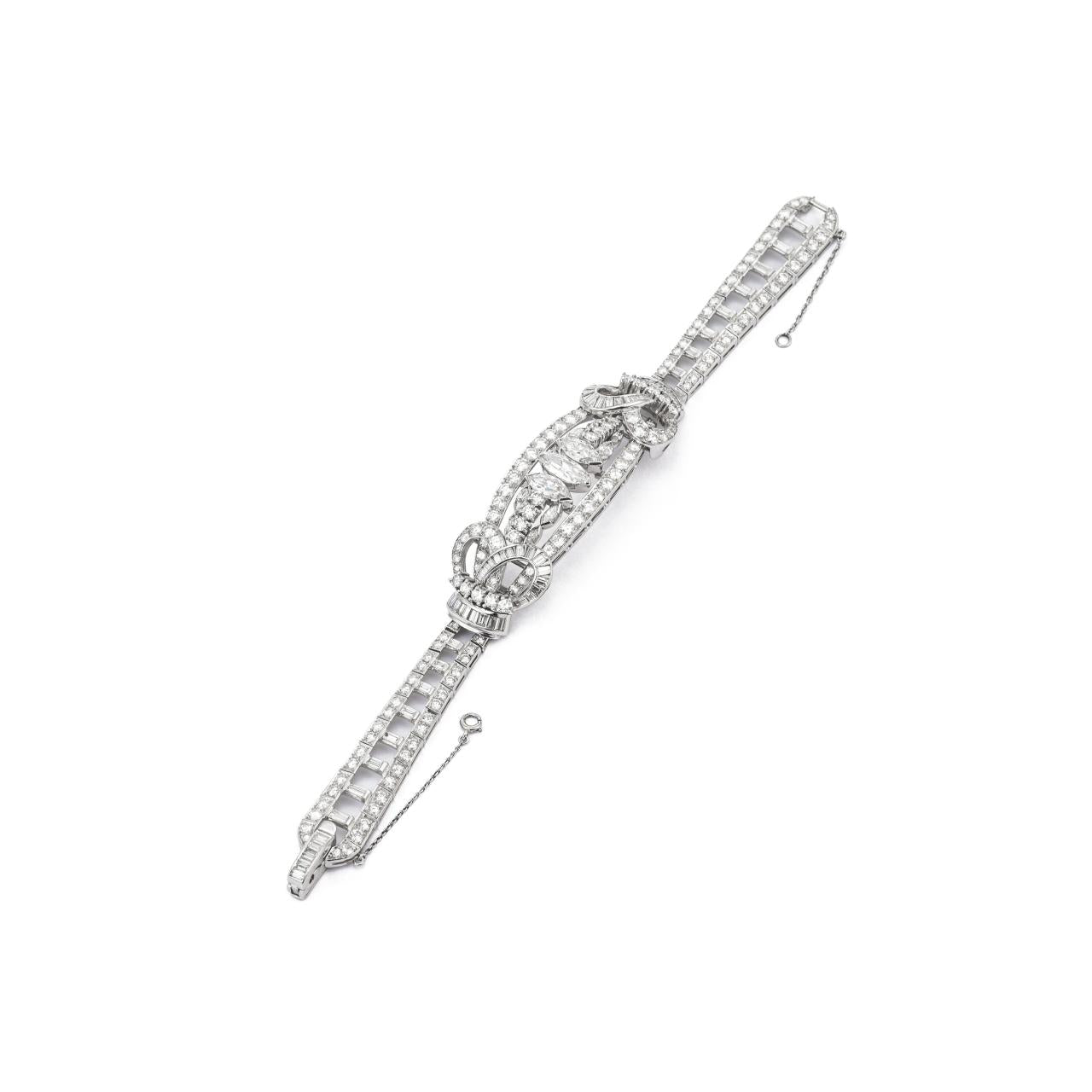 White Diamond Bracelet