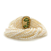 Jade & Pearl Bracelet - K.S. Sze & Sons