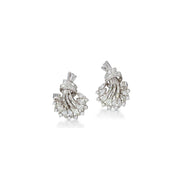 Platinum & White Gold Diamond Earrings