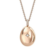FABERGE I Love You Egg Pendant - K.S. Sze & Sons