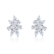 Fancy Shape Diamond Earrings - K.S. Sze & Sons