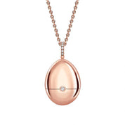 FABERGE Forget Me Not Surprise Locket - K.S. Sze & Sons