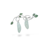 The Jade Feicui Brooch