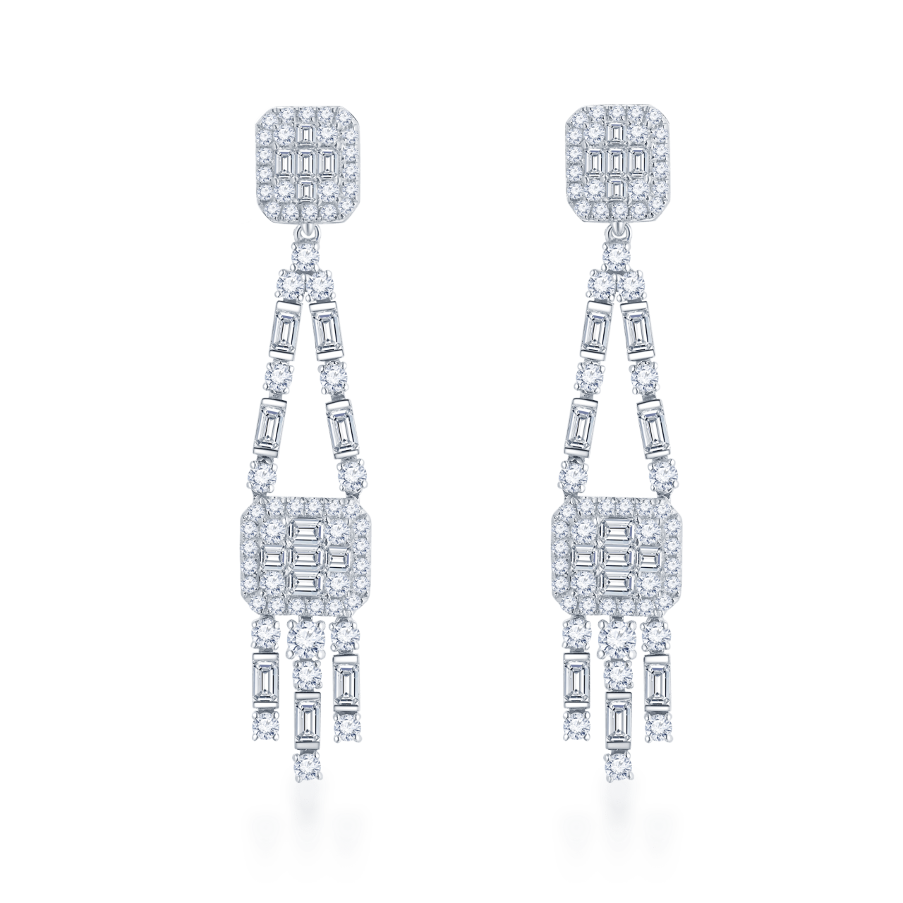 Transformational Diamond Earrings - K.S. Sze & Sons