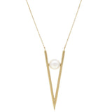 Skinny "V" Necklace