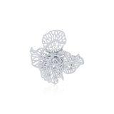 Floral Diamond Brooch