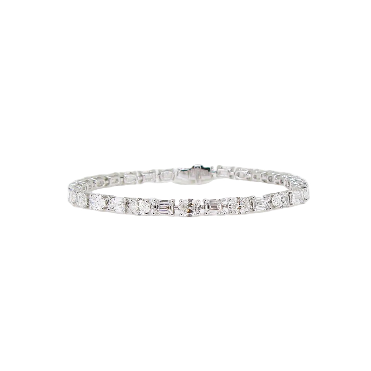 Fancy Shape Diamond Bracelet - K.S. Sze & Sons