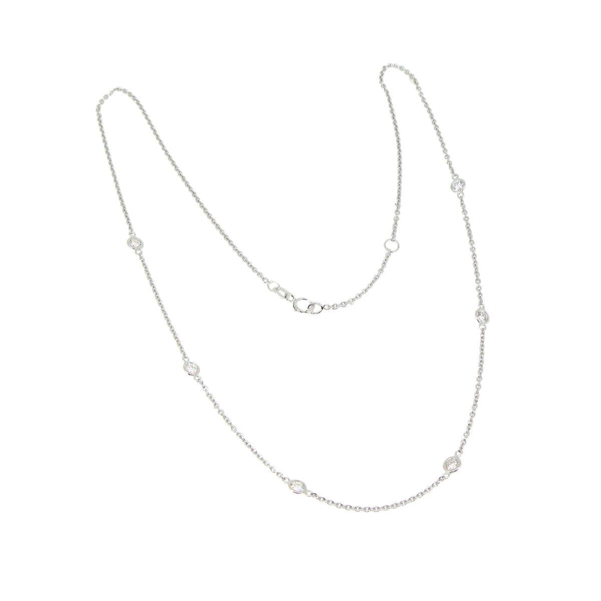 White Diamond Necklace - K.S. Sze & Sons