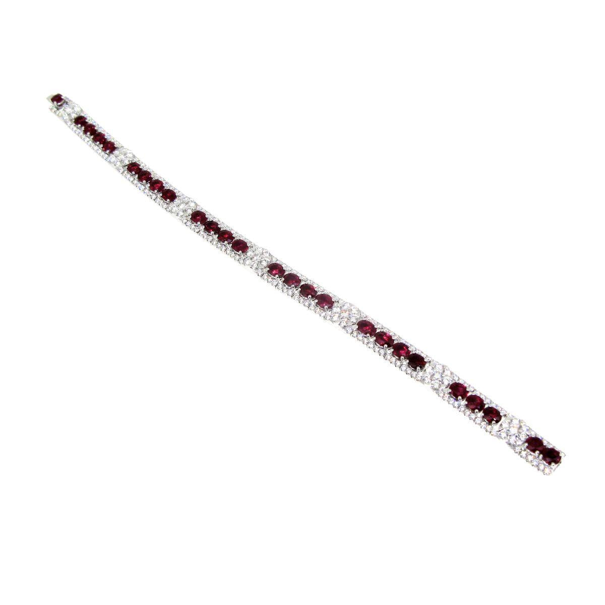 Ruby & Diamond Bracelet - K.S. Sze & Sons