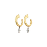 Dangling Diamond Earrings
