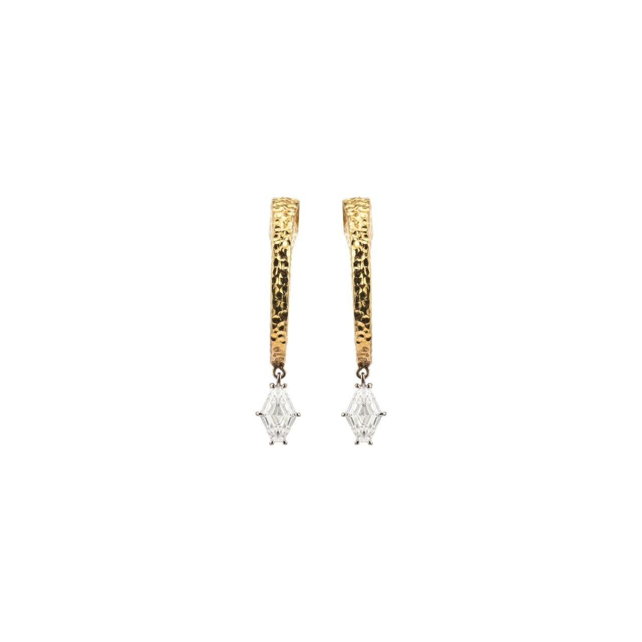 Dangling Diamond Earrings - K.S. Sze & Sons