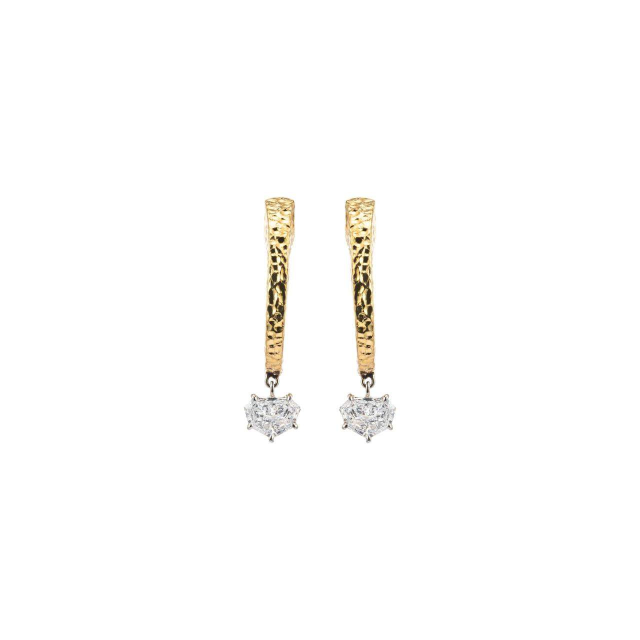 Dangling Diamond Earrings - K.S. Sze & Sons