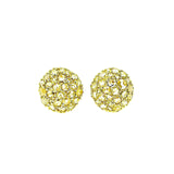 Yellow Gold Diamond Earrings
