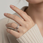 ZERIES 1 White Gold Ring