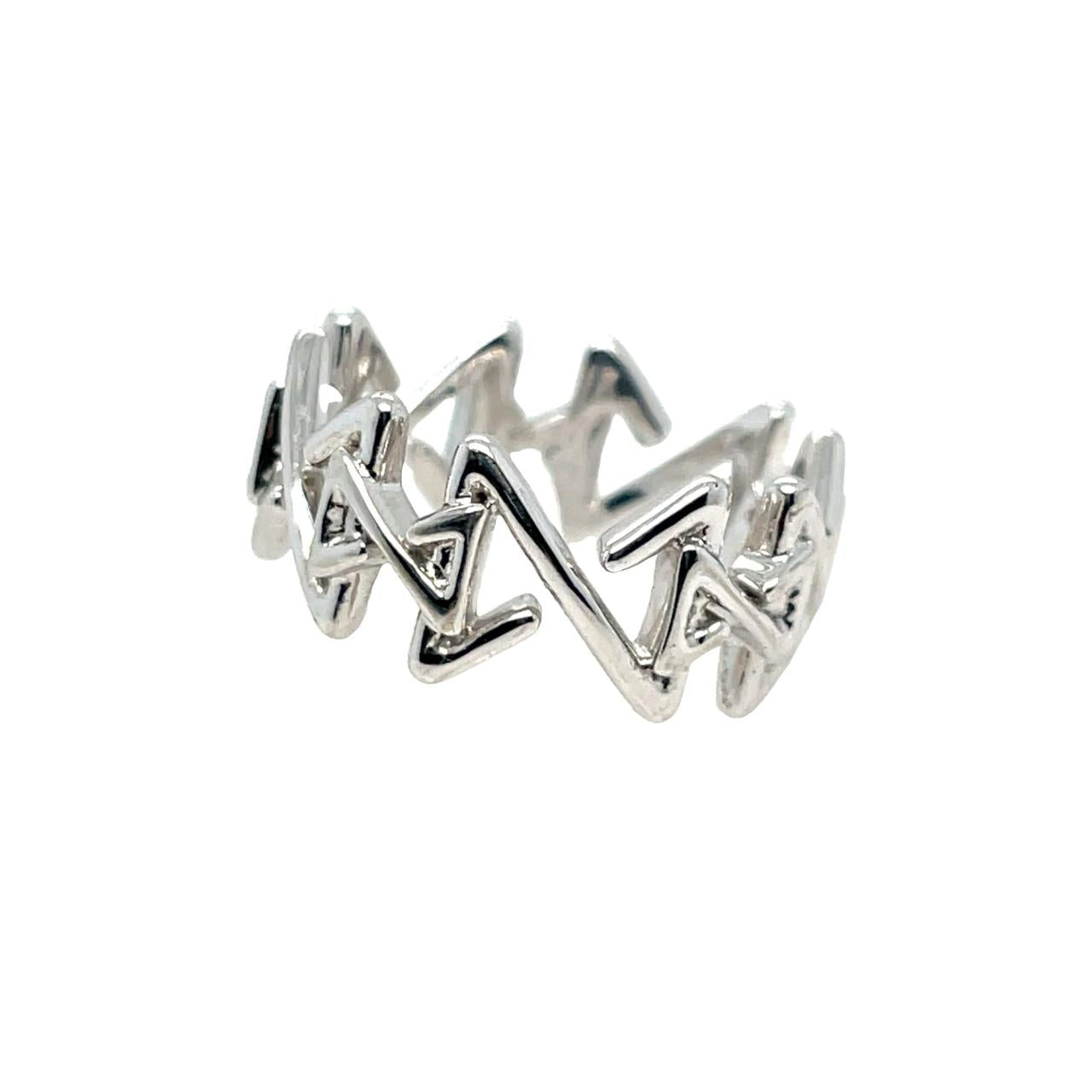 ZERIES 1 White Gold Ring
