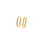 Yellow Gold Hoop Earrings - K.S. Sze & Sons