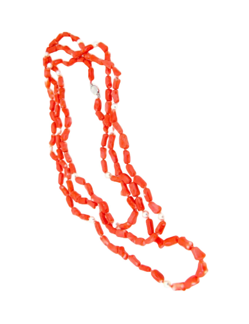 Coral Necklace - K.S. Sze & Sons