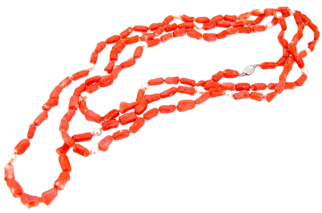 Coral Necklace - K.S. Sze & Sons
