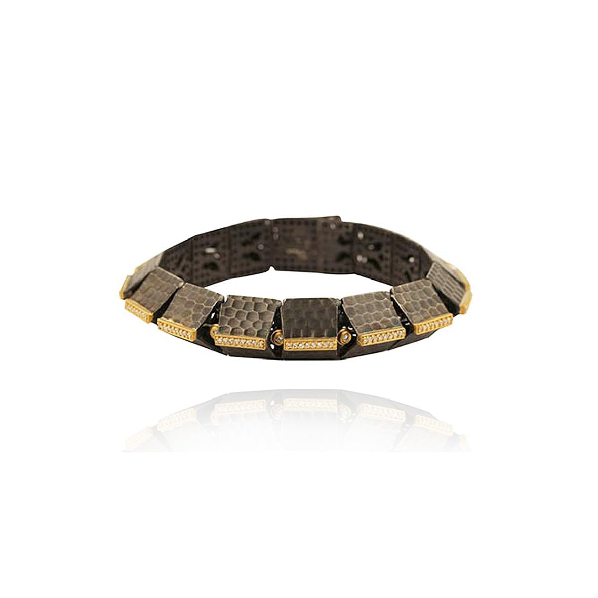 Pyramid Diamond Bracelet