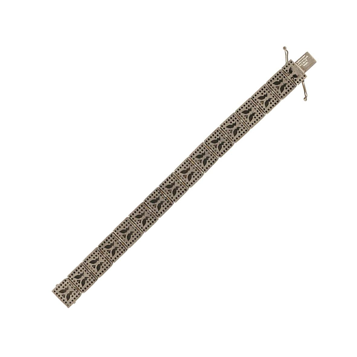Pyramid Diamond Bracelet
