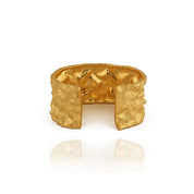 Wrinkled Cuff Bangle