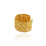 Wrinkled Cuff Bangle