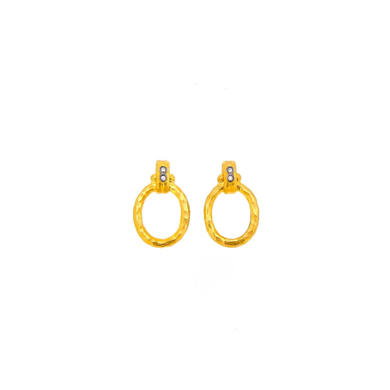 Hammered Earrings