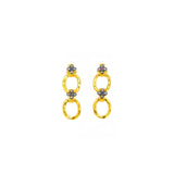 Hammered Chain Earrings