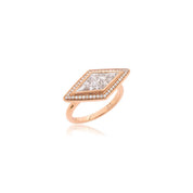 Triangle cut Diamond Ring - K.S. Sze & Sons
