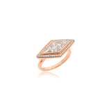 Triangle cut Diamond Ring