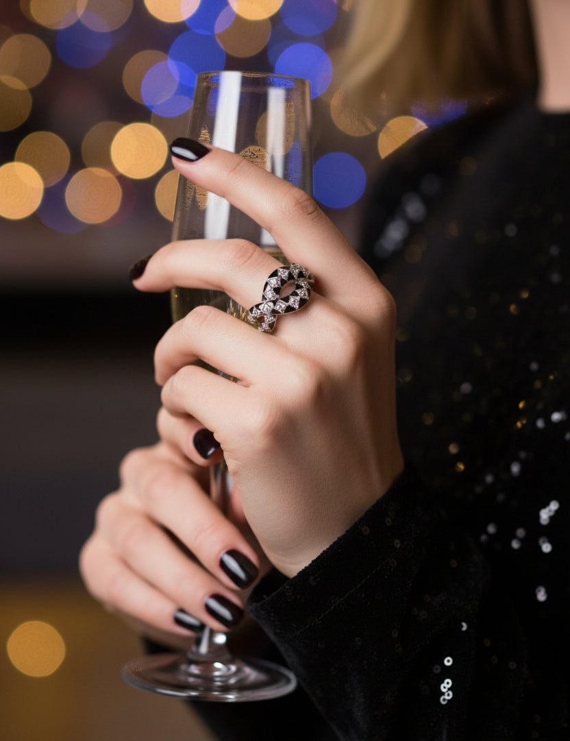 Zebra Ring - K.S. Sze & Sons