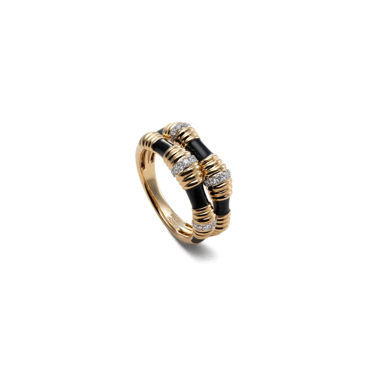 Diamond & Enamel Ring