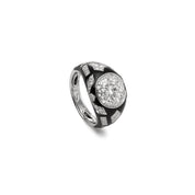 Diamond & Enamel Ring