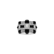 Diamond & Agate Ring