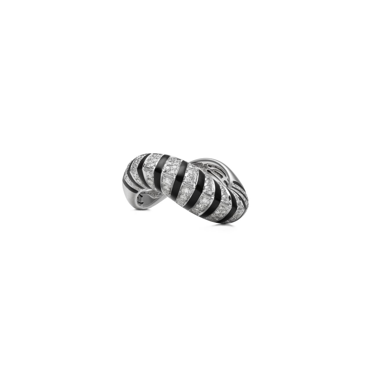 Diamond & Enamel Ring