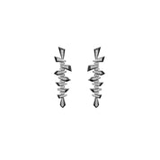 Diamond  & Enamel Earrings