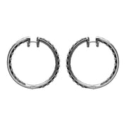 Diamond  & Enamel Earrings