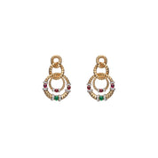Diamond & Gems Earrings