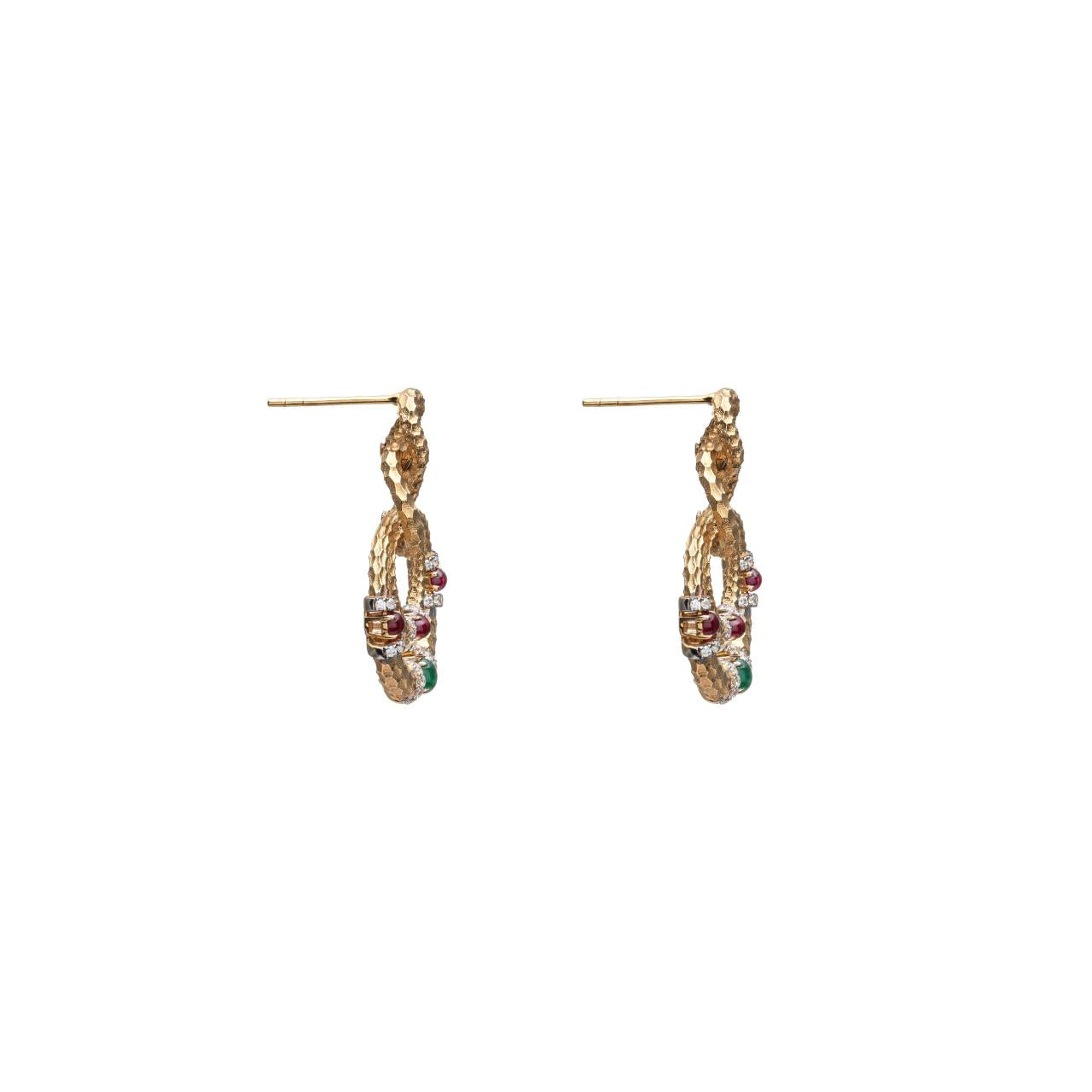Diamond & Gems Earrings